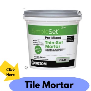 Simple Set Thin Pre-mix Mortar