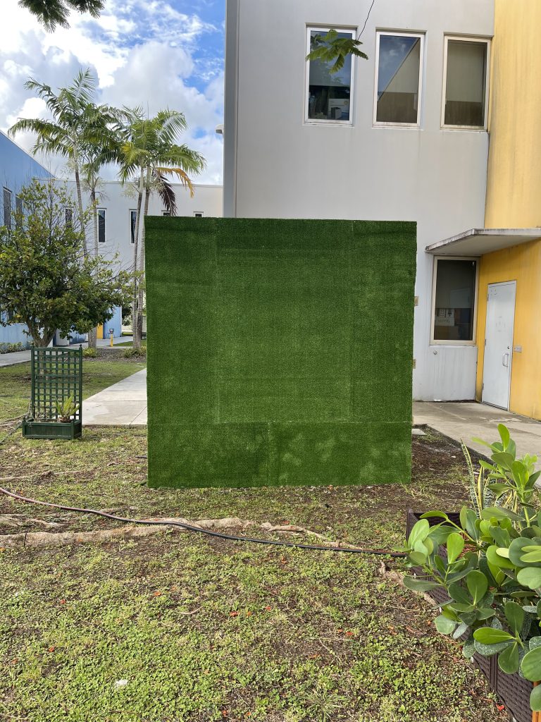 Outside Featured Green Wall