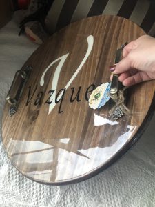 Resin Shown On Board